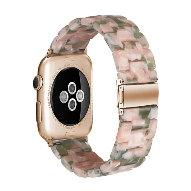 Resin Strap for Apple Watch Band Series Wrist Accessories Loop