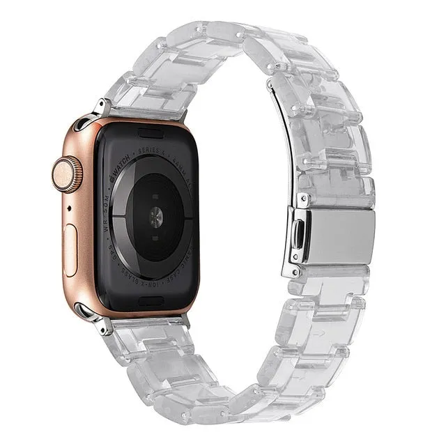 Resin Strap for Apple Watch Band Series Wrist Accessories Loop