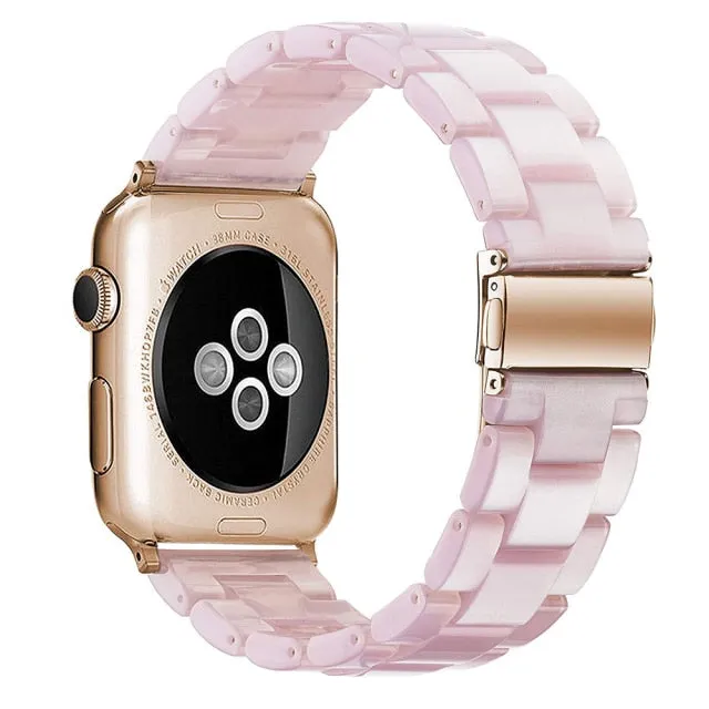 Resin Strap for Apple Watch Band Series Wrist Accessories Loop
