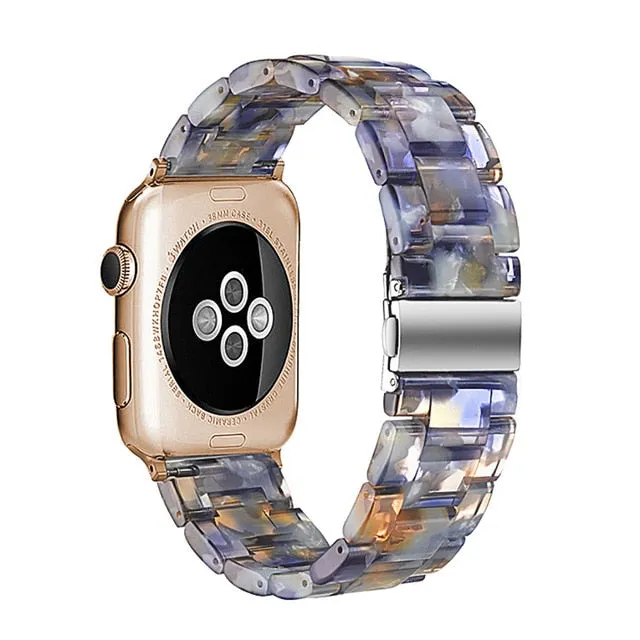 Resin Strap for Apple Watch Band Series Wrist Accessories Loop