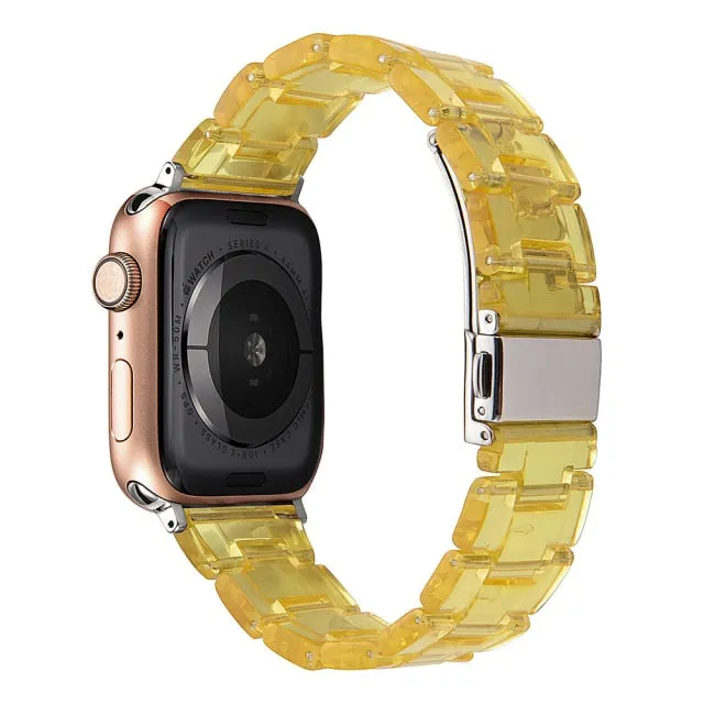 Resin Strap for Apple Watch Band Series Wrist Accessories Loop