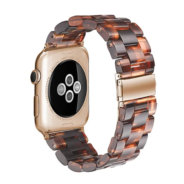 Resin Strap for Apple Watch Band Series Wrist Accessories Loop
