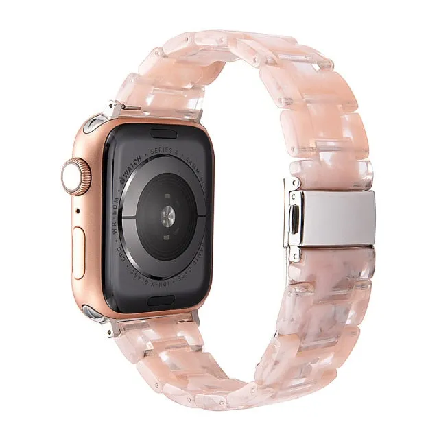 Resin Strap for Apple Watch Band Series Wrist Accessories Loop