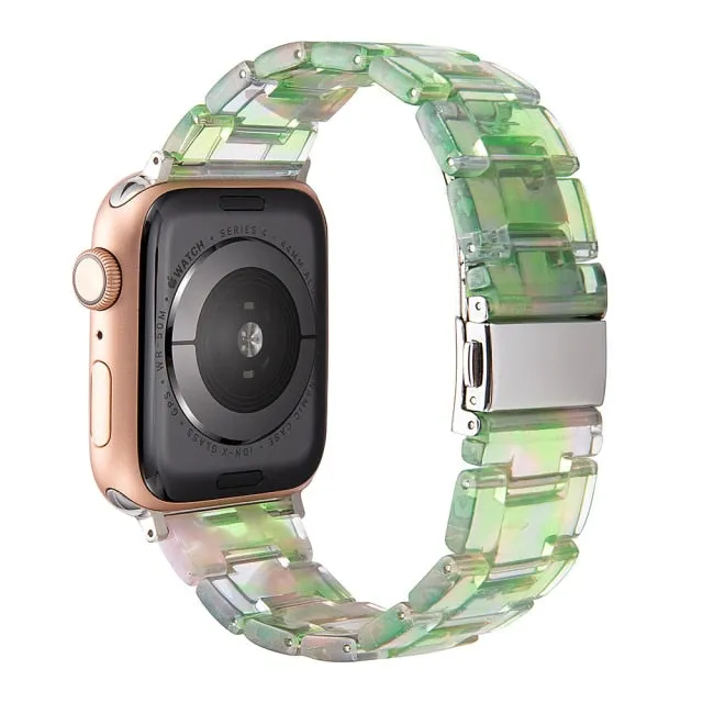 Resin Strap for Apple Watch Band Series Wrist Accessories Loop