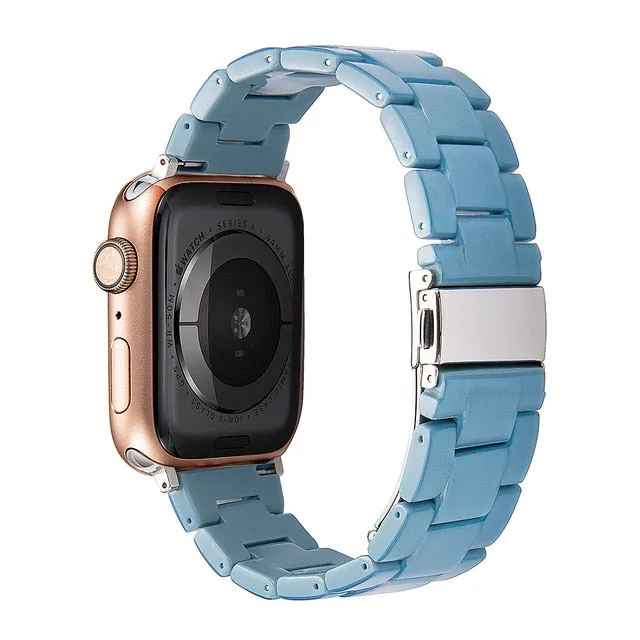Resin Strap for Apple Watch Band Series Wrist Accessories Loop
