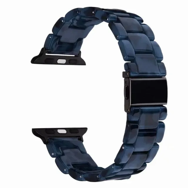 Resin Strap for Apple Watch Band Series Wrist Accessories Loop