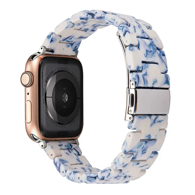 Resin Strap for Apple Watch Band Series Wrist Accessories Loop