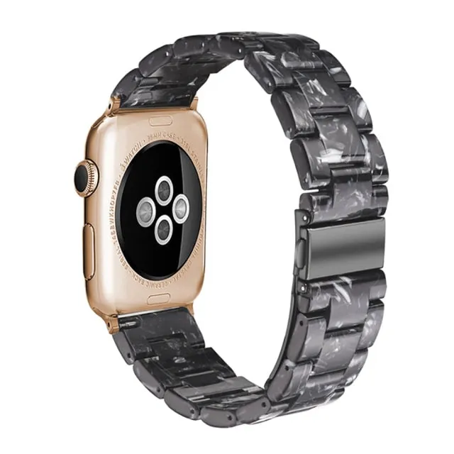 Resin Strap for Apple Watch Band Series Wrist Accessories Loop