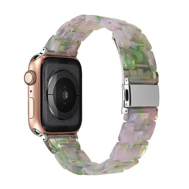 Resin Strap for Apple Watch Band Series Wrist Accessories Loop