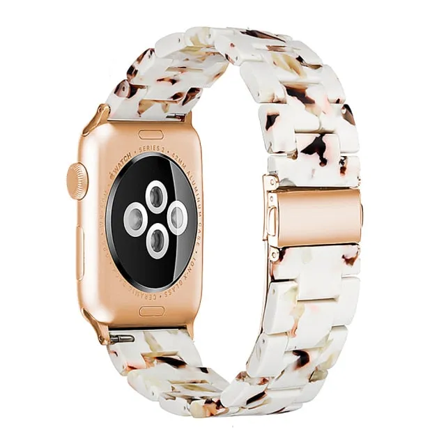 Resin Strap for Apple Watch Band Series Wrist Accessories Loop