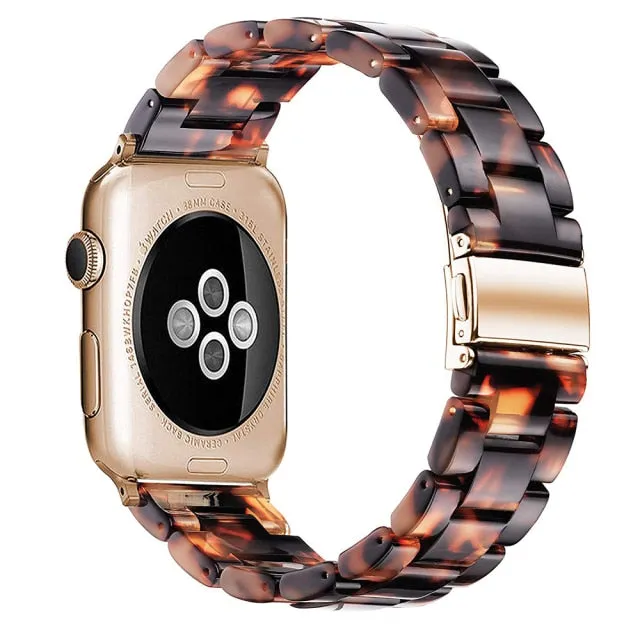 Resin Strap for Apple Watch Band Series Wrist Accessories Loop