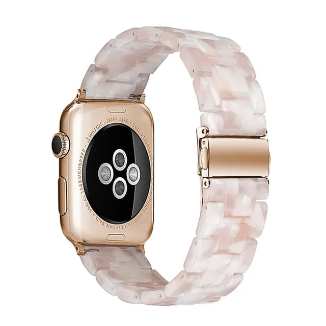 Resin Strap for Apple Watch Band Series Wrist Accessories Loop