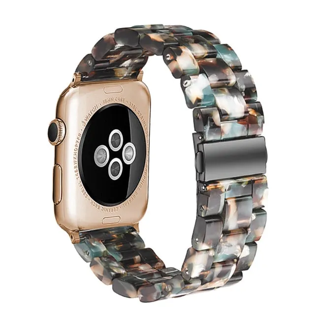 Resin Strap for Apple Watch Band Series Wrist Accessories Loop