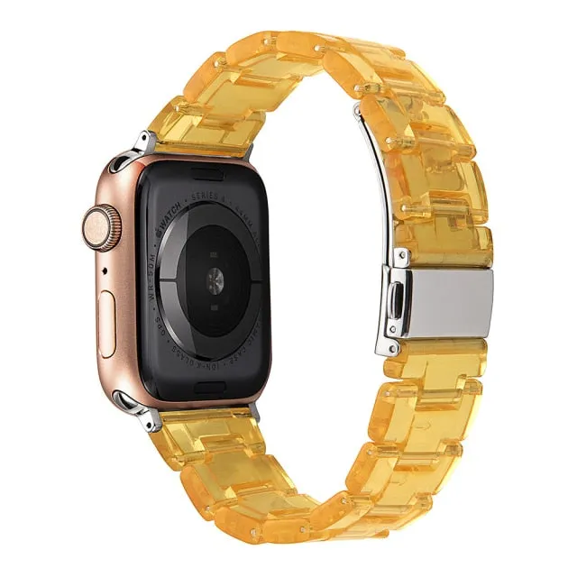 Resin Strap for Apple Watch Band Series Wrist Accessories Loop