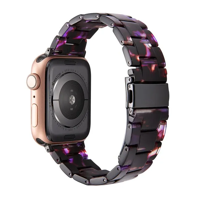 Resin Strap for Apple Watch Band Series Wrist Accessories Loop