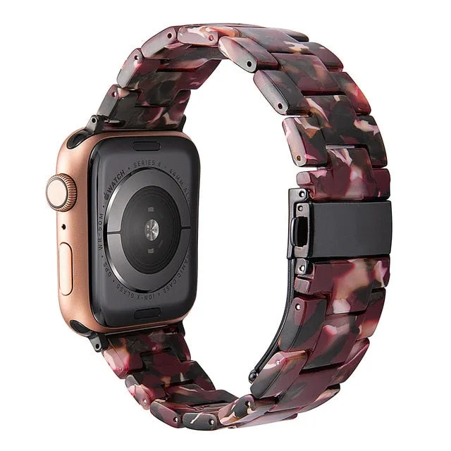 Resin Strap for Apple Watch Band Series Wrist Accessories Loop