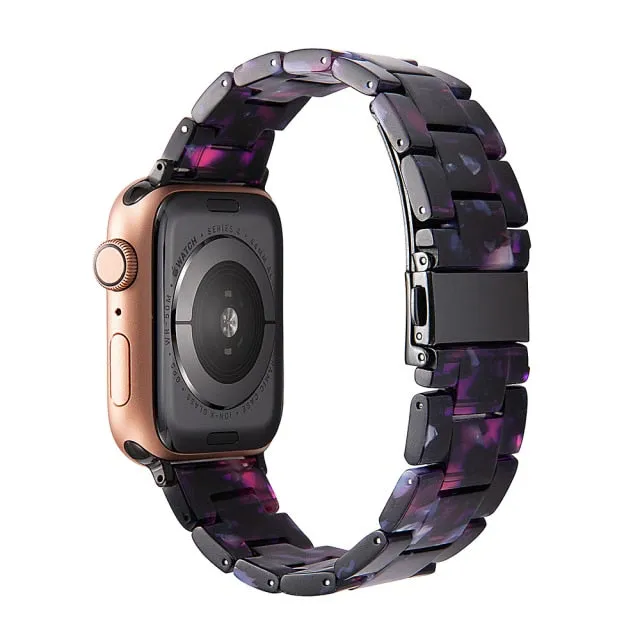Resin Strap for Apple Watch Band Series Wrist Accessories Loop