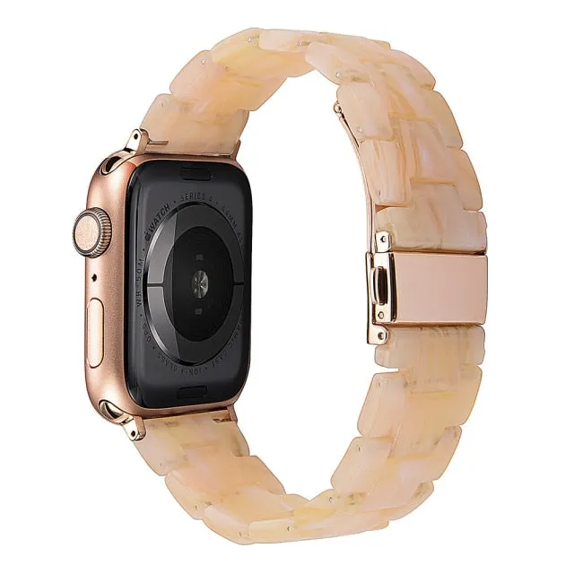 Resin Strap for Apple Watch Band Series Wrist Accessories Loop