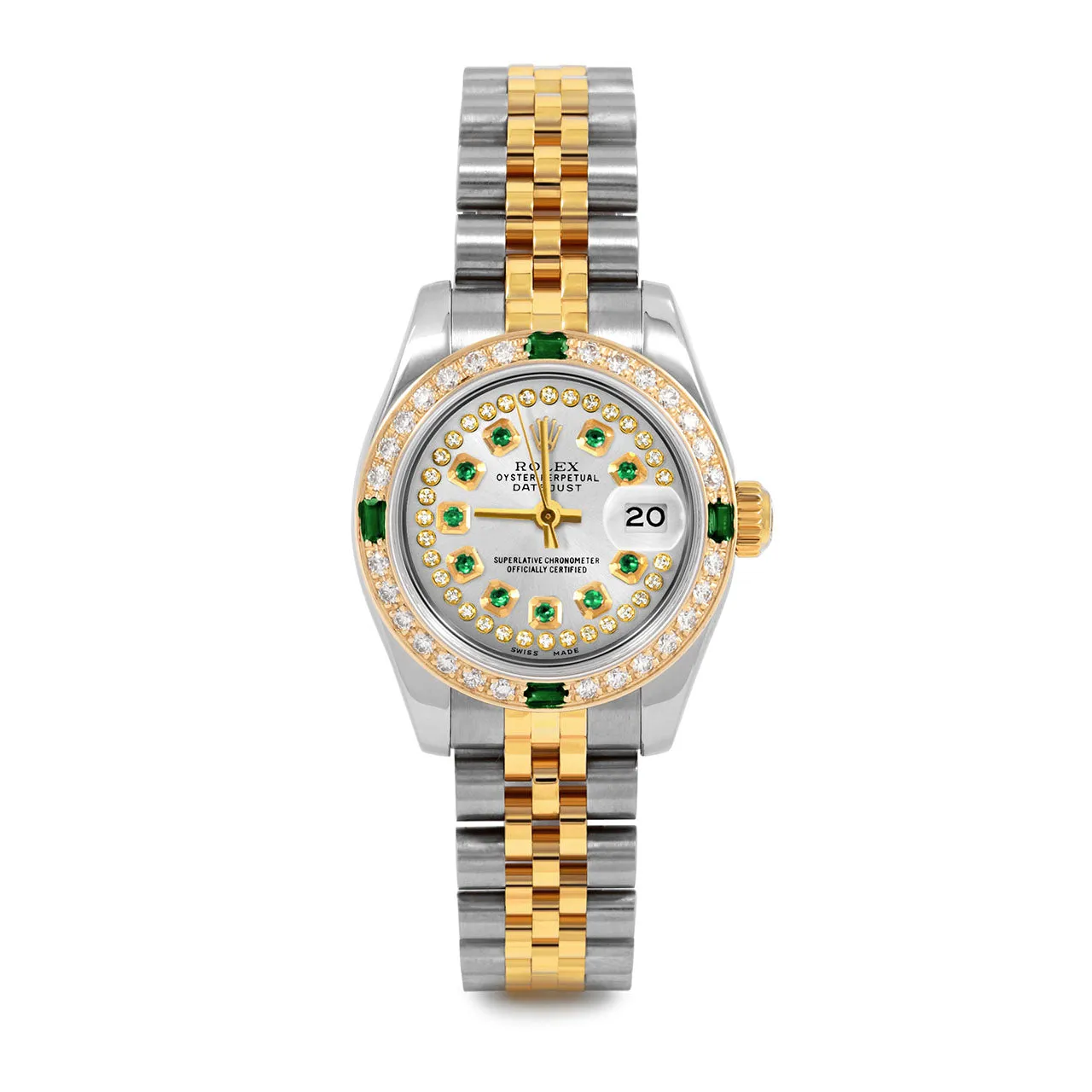 Rolex Datejust 26mm | 179173-SLV-STRE-4EMD-JBL