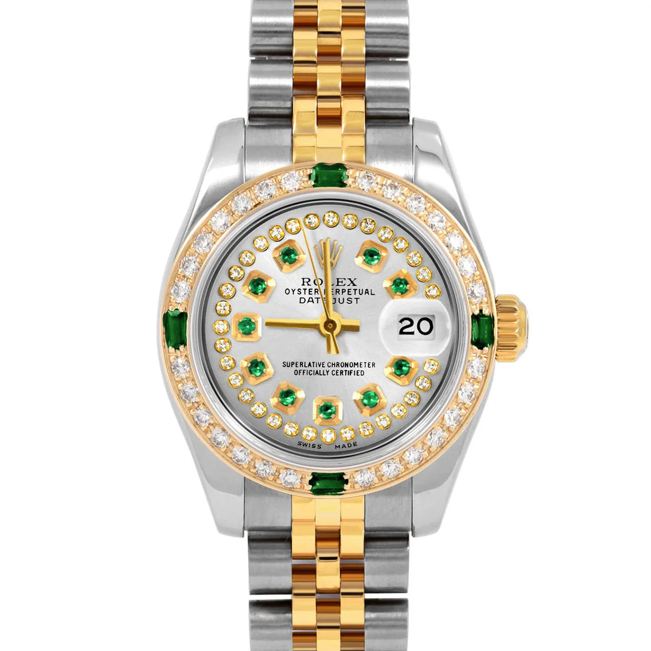 Rolex Datejust 26mm | 179173-SLV-STRE-4EMD-JBL