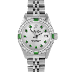 Rolex Datejust 26mm | 6917-SS-SLV-EMD-AM-4EMD-JBL