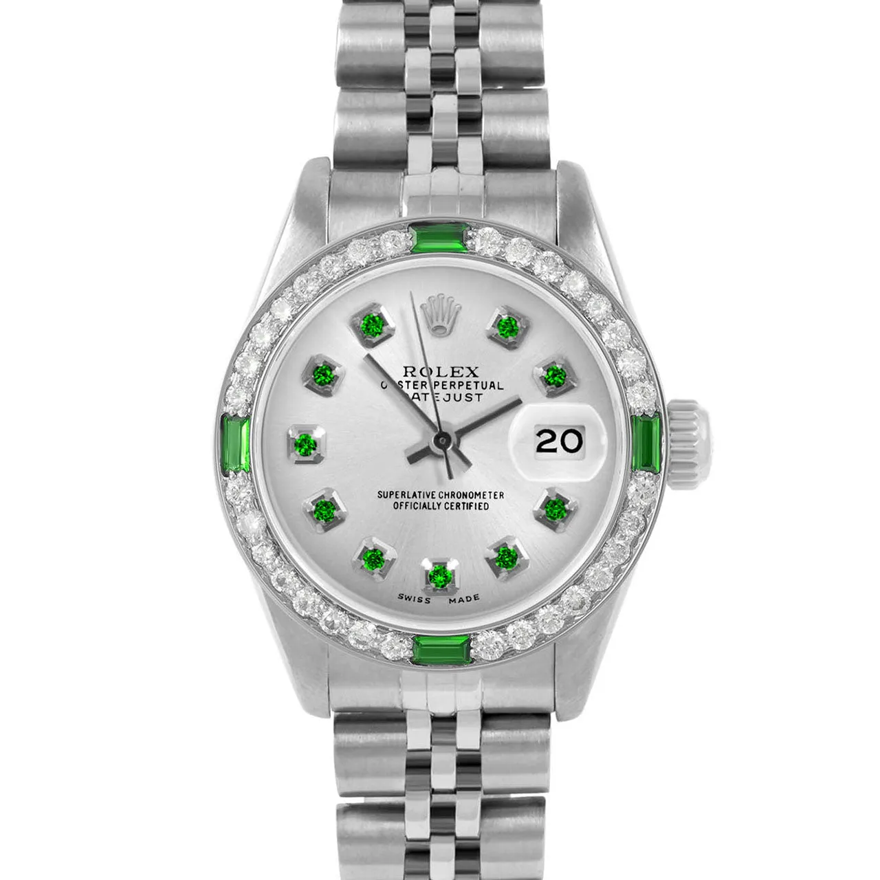 Rolex Datejust 26mm | 6917-SS-SLV-EMD-AM-4EMD-JBL