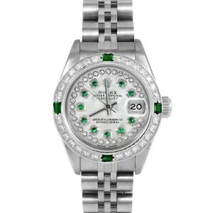 Rolex Datejust 26mm | 69174-WMOP-STRE-4EMD-JBL