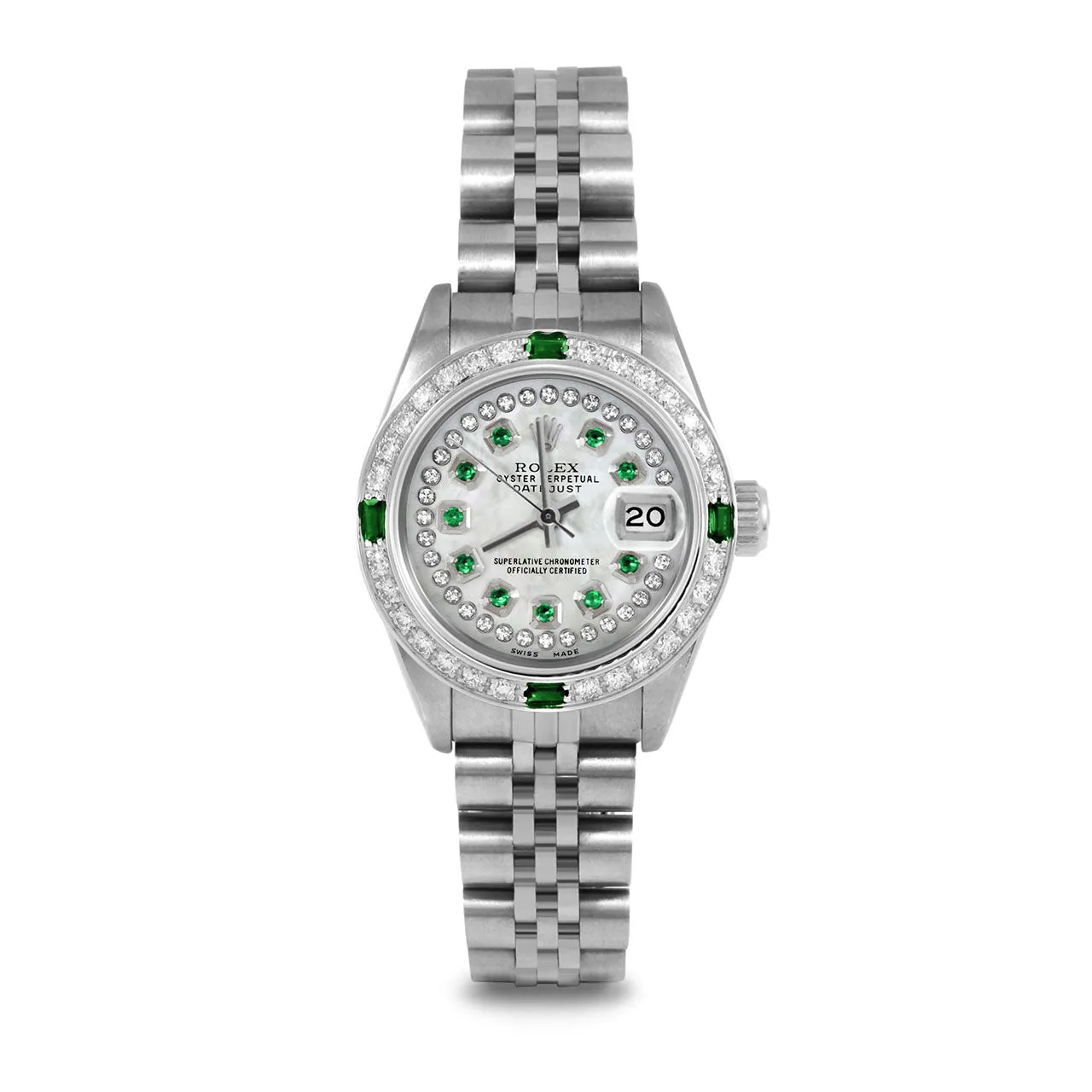 Rolex Datejust 26mm | 69174-WMOP-STRE-4EMD-JBL