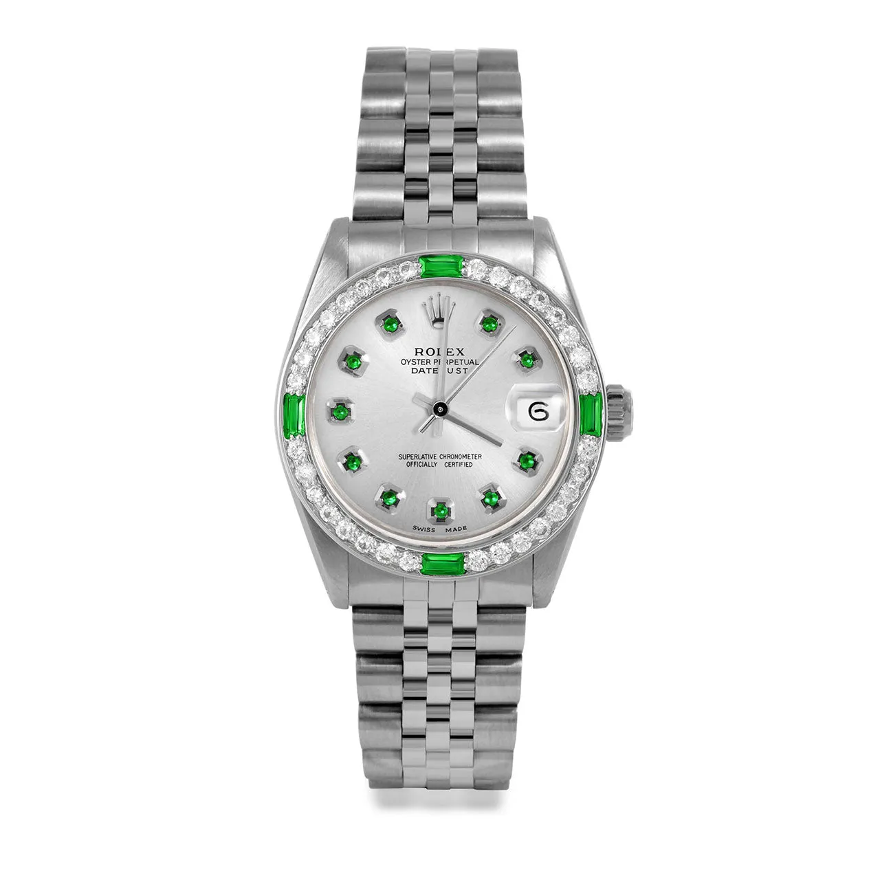 Rolex Datejust 31mm | 6827-SS-SLV-EMD-AM-4EMD-JBL