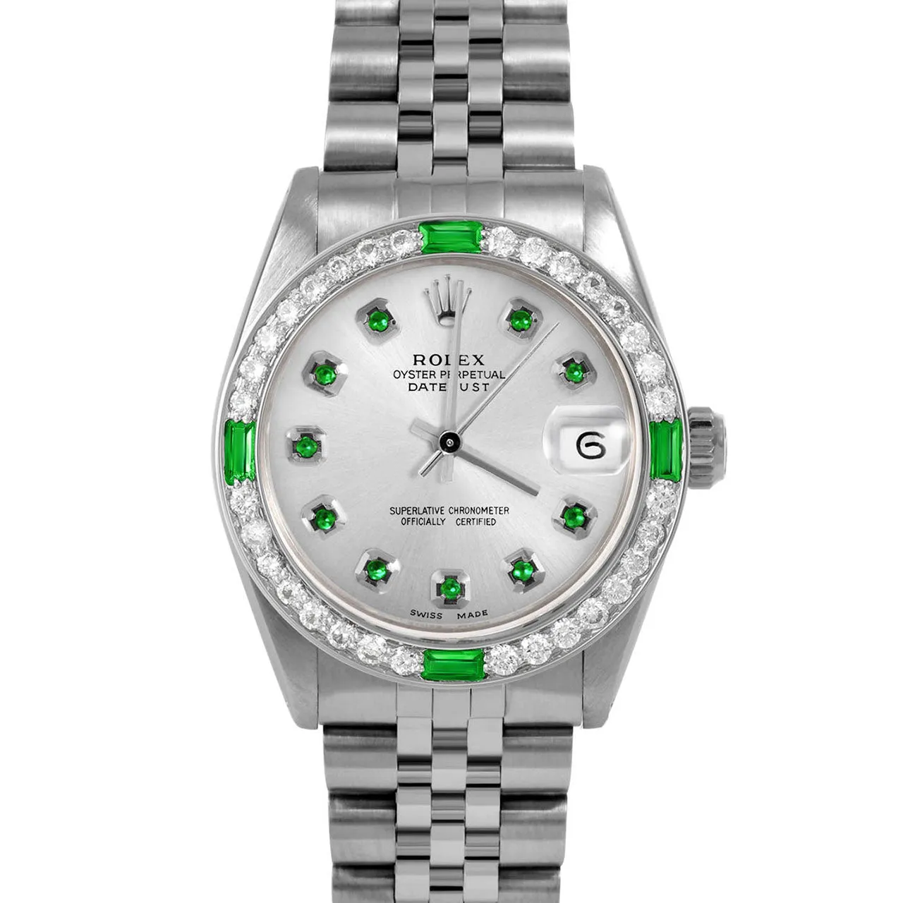 Rolex Datejust 31mm | 6827-SS-SLV-EMD-AM-4EMD-JBL