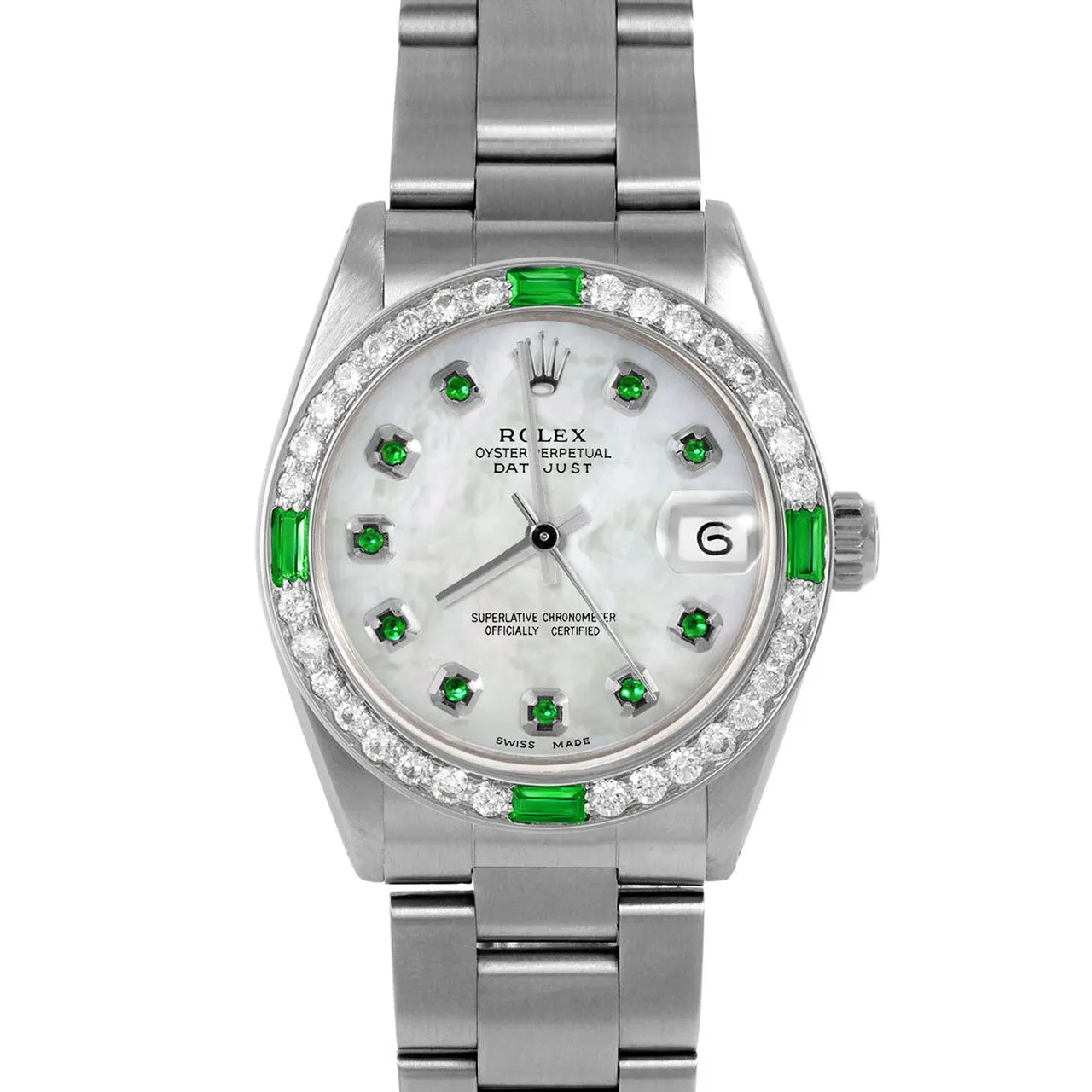 Rolex Datejust 31mm | 6827-SS-WMOP-EMD-AM-4EMD-OYS