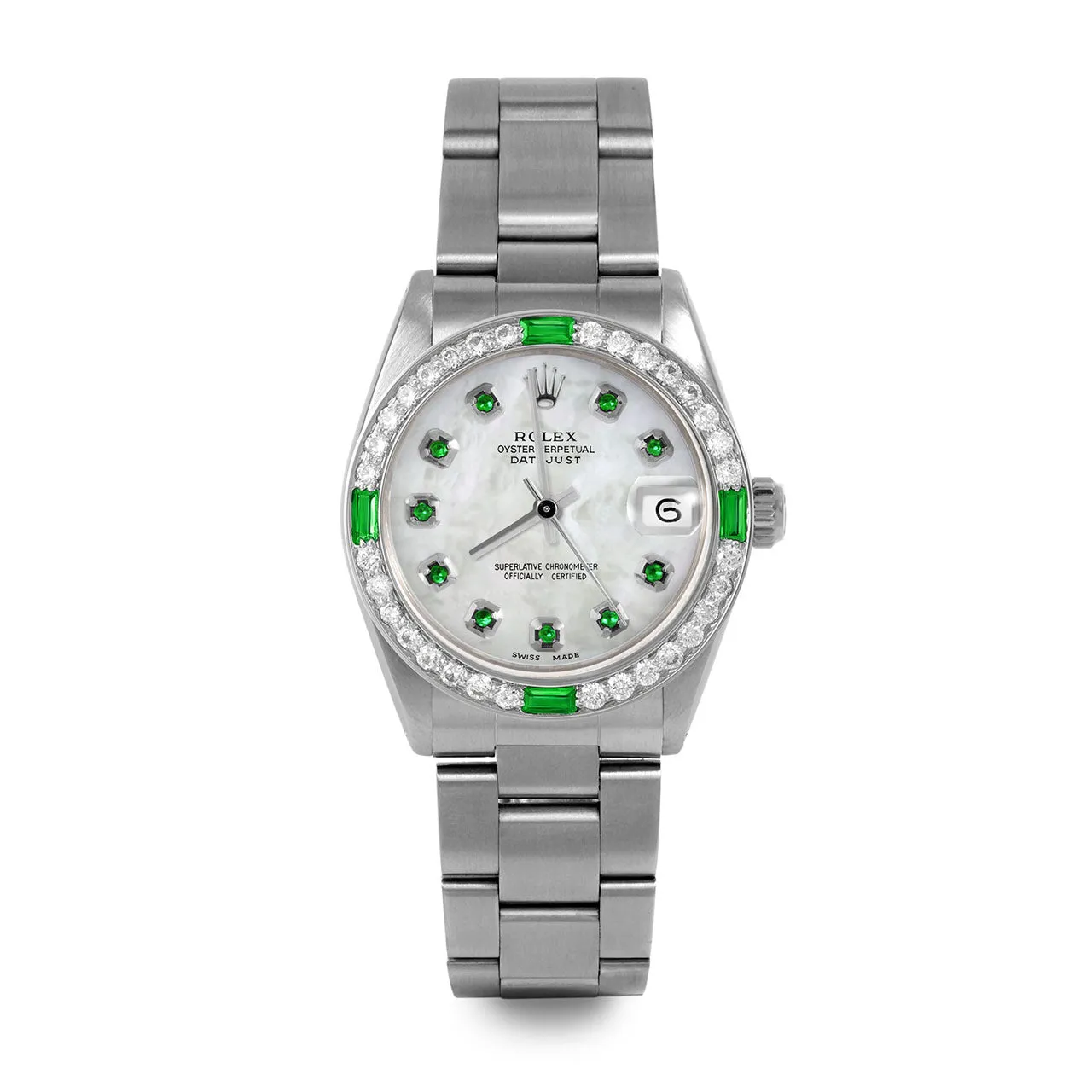 Rolex Datejust 31mm | 6827-SS-WMOP-EMD-AM-4EMD-OYS