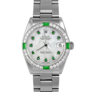 Rolex Datejust 31mm | 6827-SS-WMOP-EMD-AM-4EMD-OYS