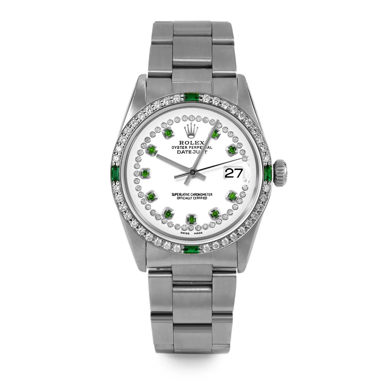 Rolex Datejust 36mm | 16014-WHT-STRE-4EMD-OYS