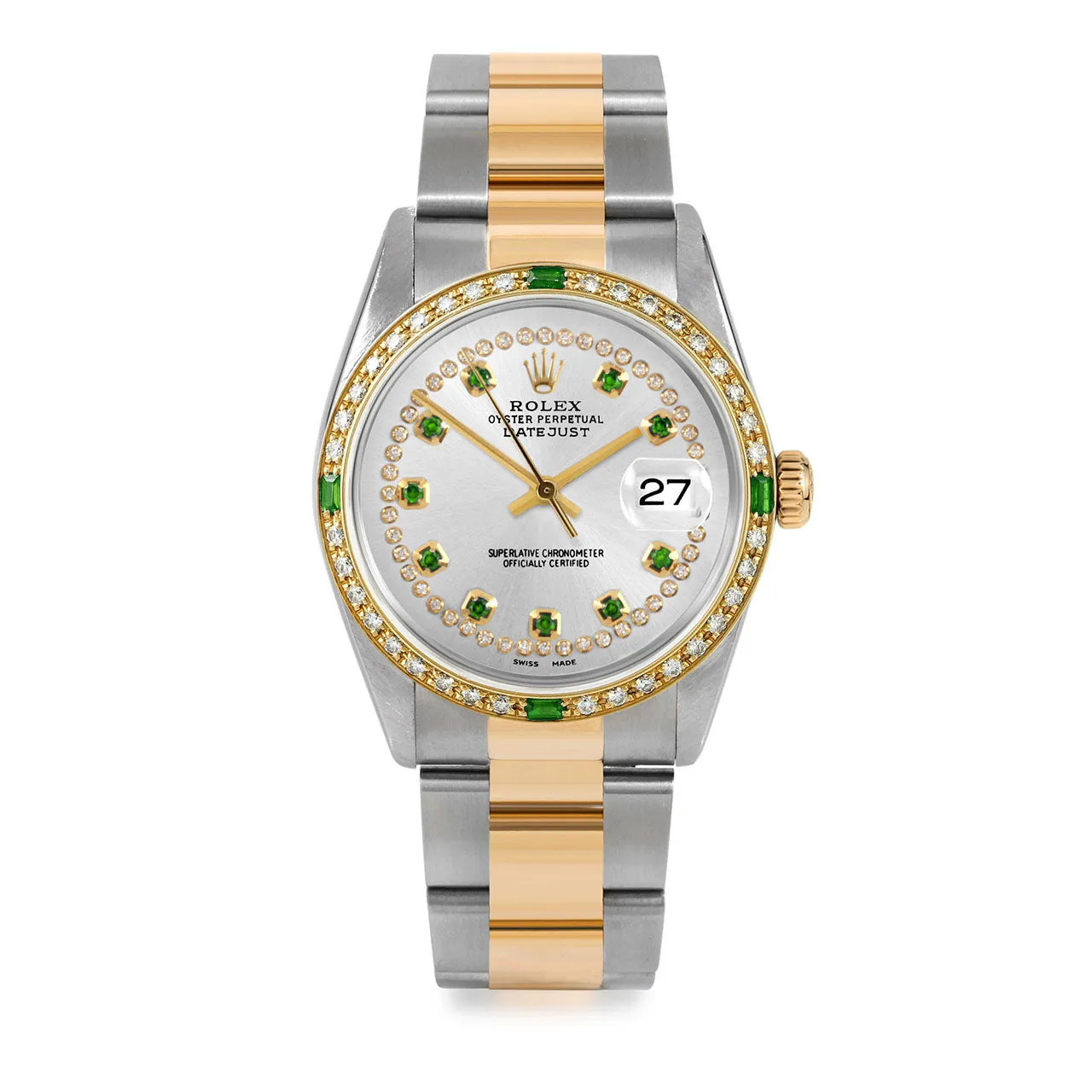 Rolex Datejust 36mm | 16233-SLV-STRE-4EMD-OYS