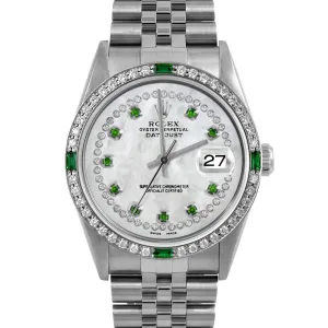 Rolex Datejust 36mm | 16234-WMOP-STRE-4EMD-JBL