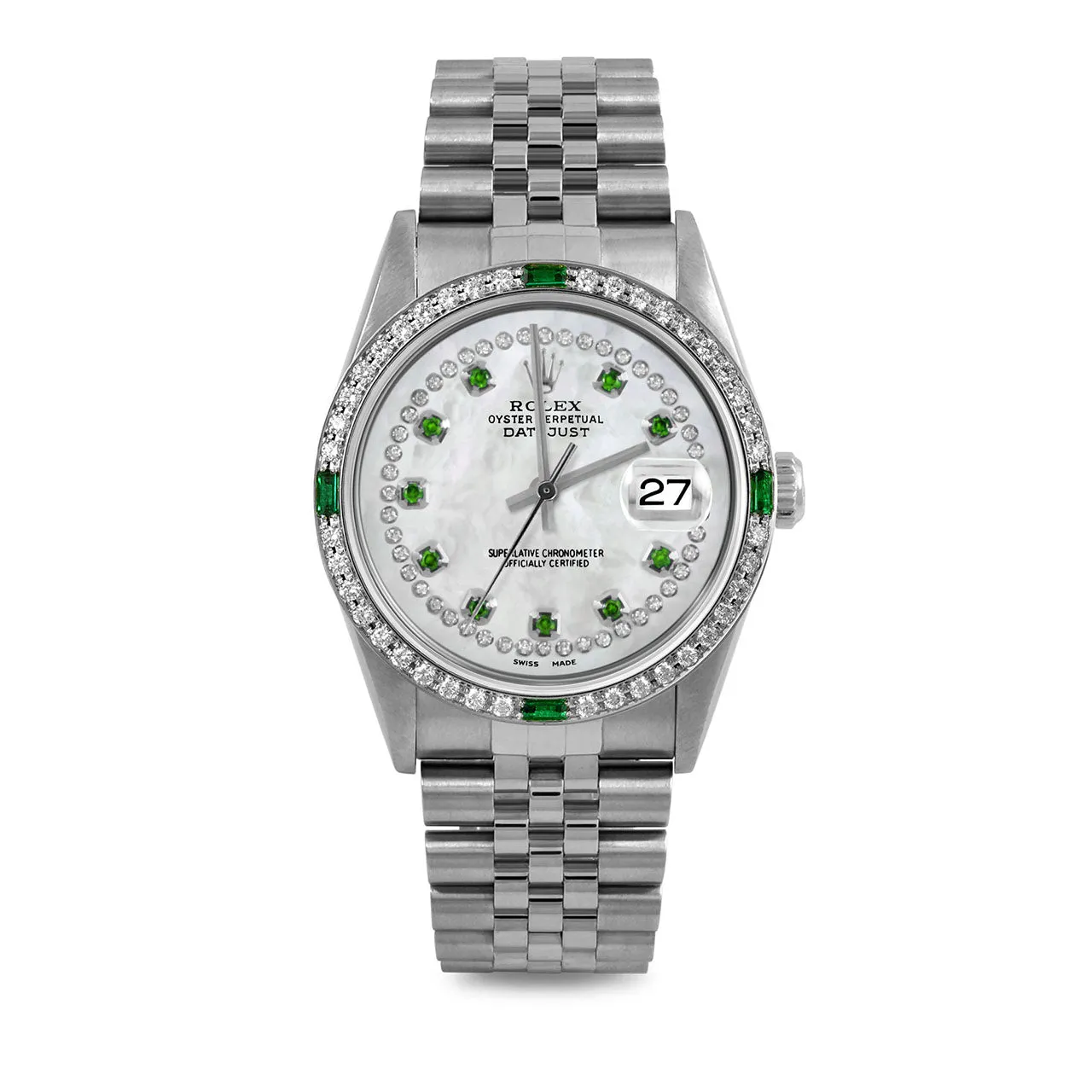 Rolex Datejust 36mm | 16234-WMOP-STRE-4EMD-JBL
