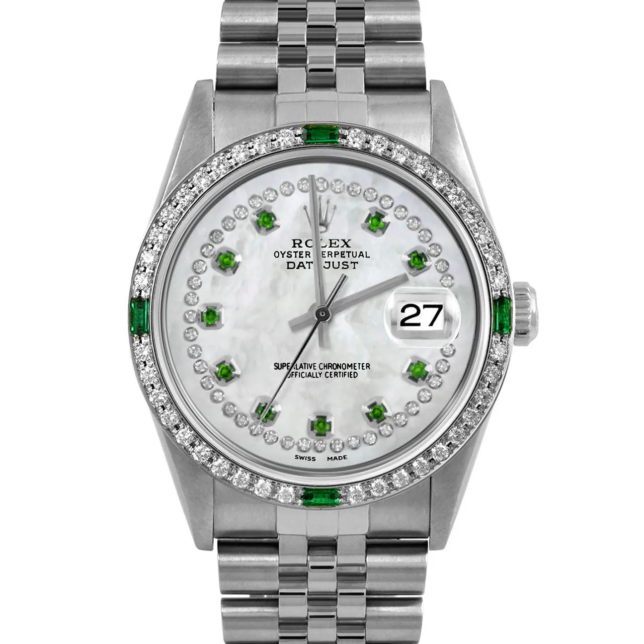 Rolex Datejust 36mm | 16234-WMOP-STRE-4EMD-JBL