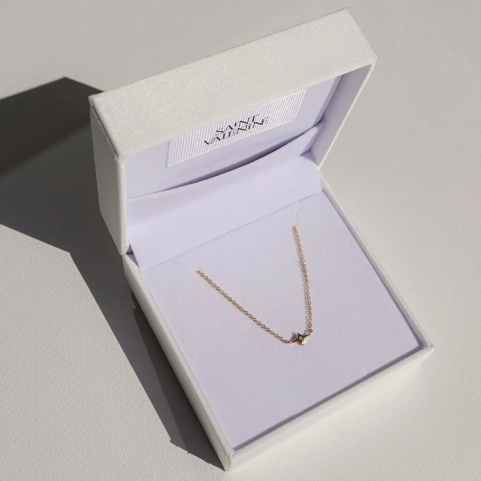 Saint Valentine Starburst Necklace - Gold