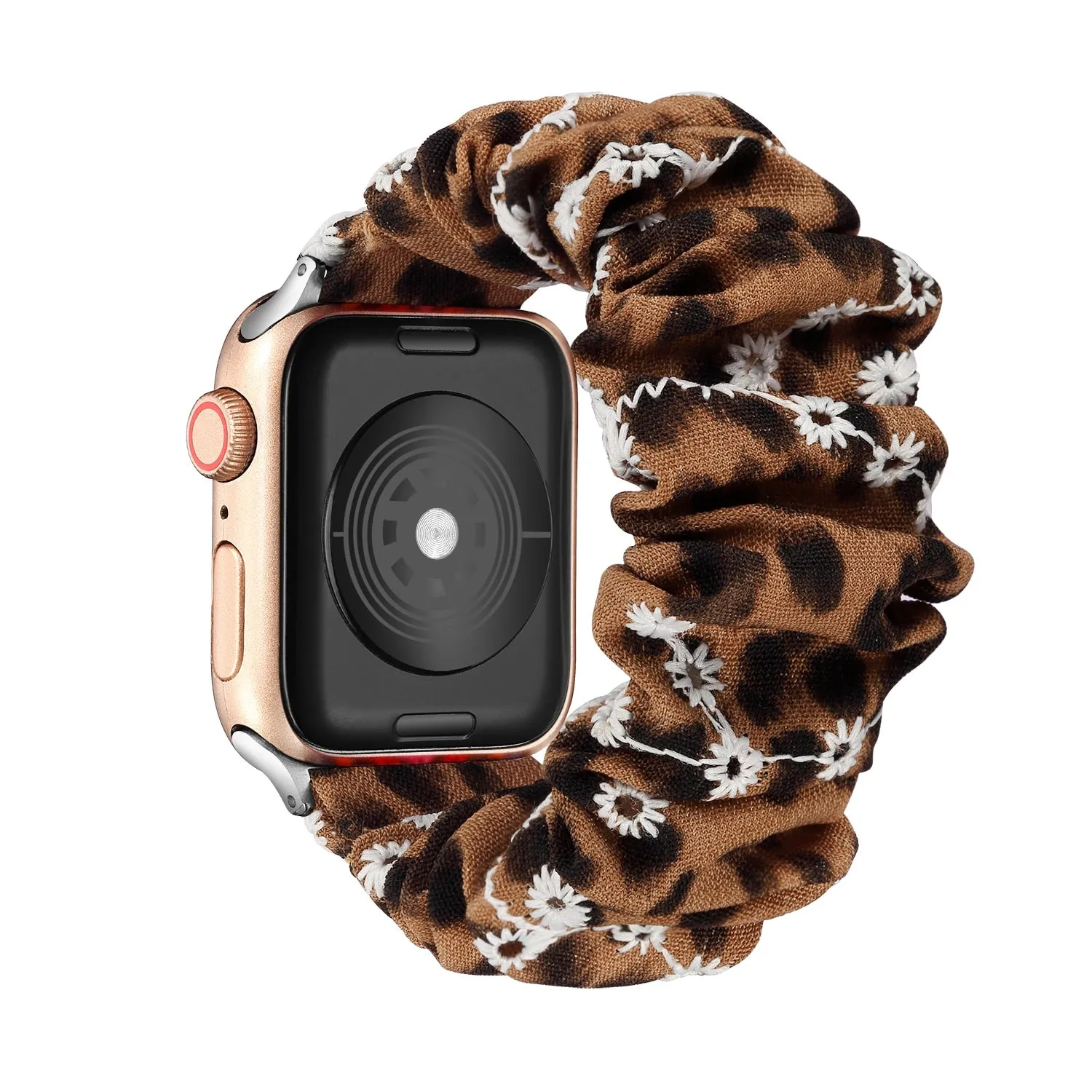 Scrunchie Elastic Band Strap for Apple Watch Series 7 6 5 4 Wristband