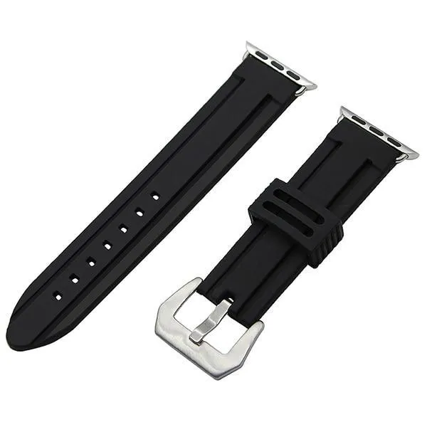 Silicone Rubber Steel Tang Buckle Sports Bracelet Series