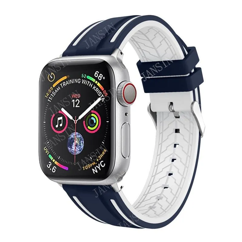Silicone Sports Strap Colorful Soft Replacement Waterproof Series