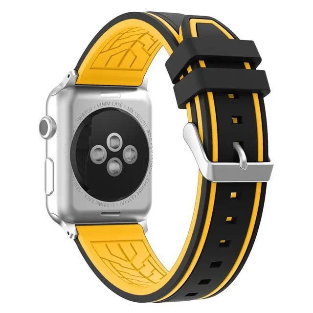 Silicone Sports Strap Colorful Soft Replacement Waterproof Series