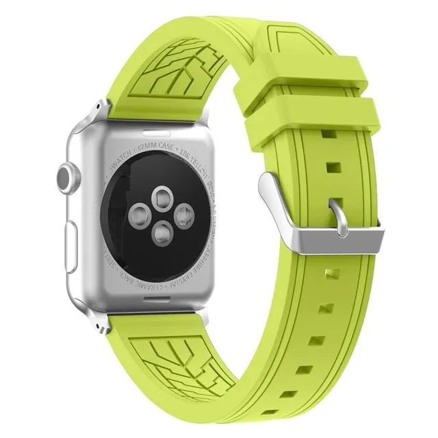 Silicone Sports Strap Colorful Soft Replacement Waterproof Series