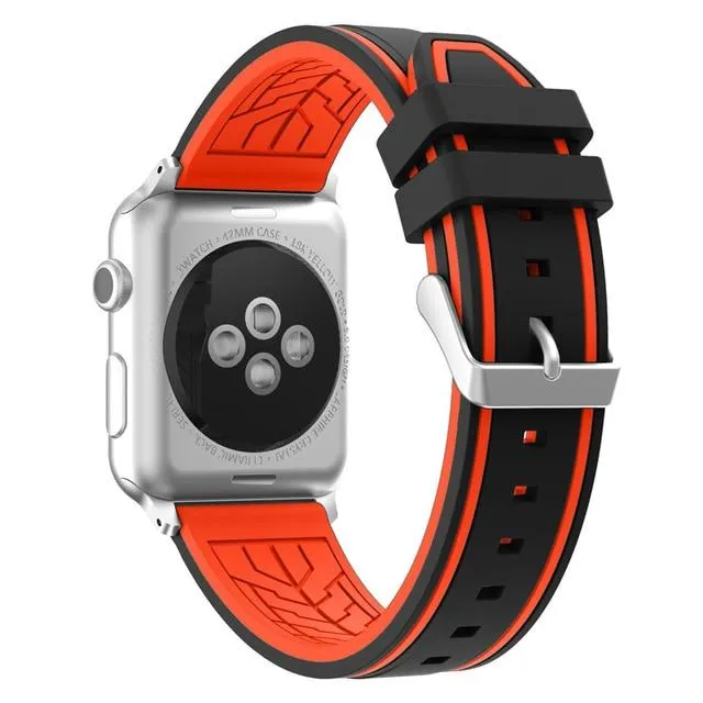 Silicone Sports Strap Colorful Soft Replacement Waterproof Series