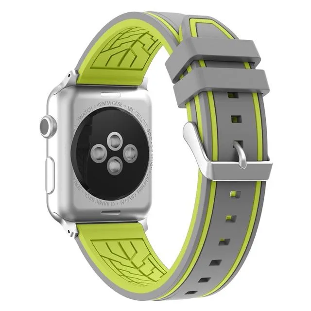 Silicone Sports Strap Colorful Soft Replacement Waterproof Series