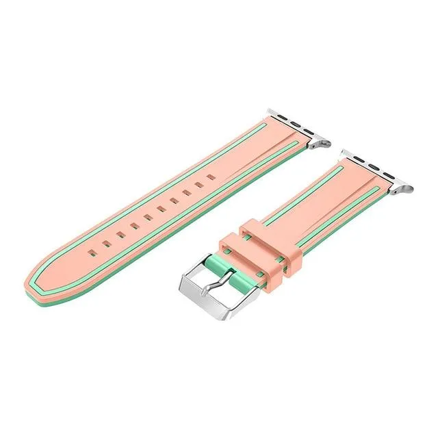 Silicone Sports Strap Colorful Soft Replacement Waterproof Series