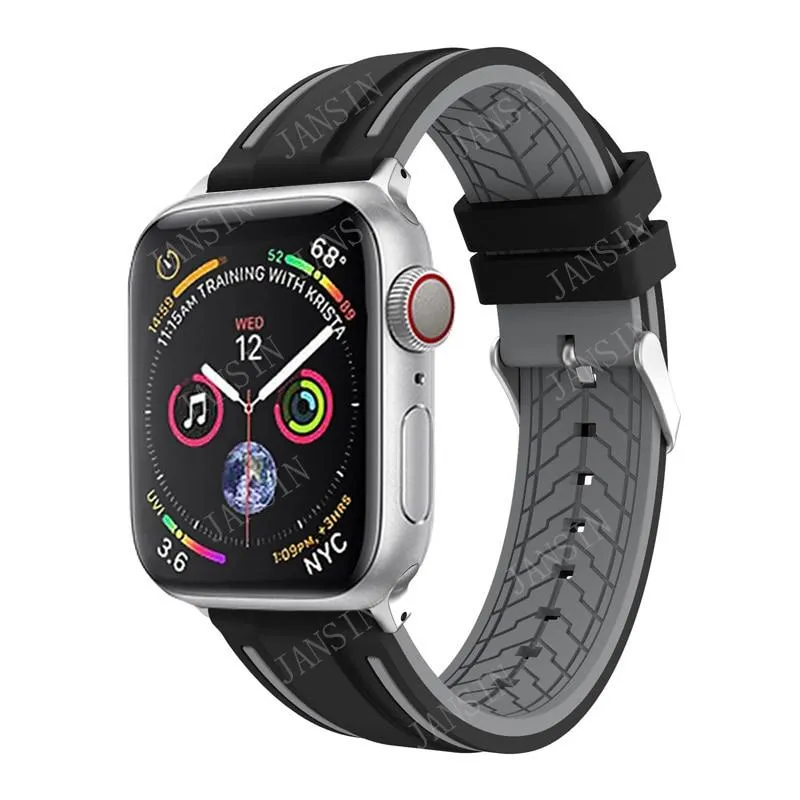 Silicone Sports Strap Colorful Soft Replacement Waterproof Series