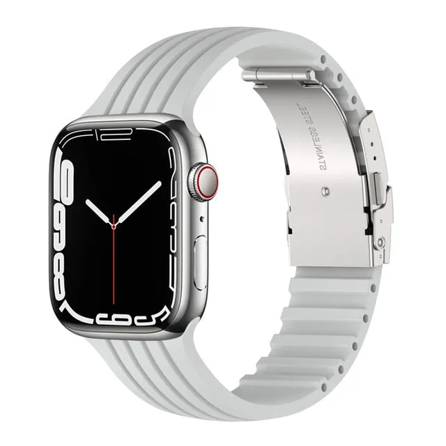 Silicone Strap for Apple Watch Band Series 8 7 6 5 Smartwatch Correa Bracelet iWatch 38/40/41mm 42/44/45/49mm|Watchbands|