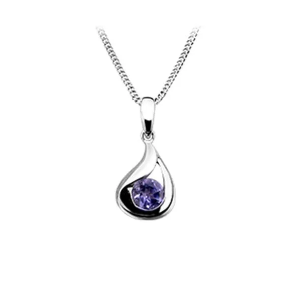 Silver Amethyst Pendant